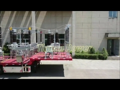 توزیع برق 110kV 50Hz زیر ایستگاه ترانسفورماتور 80A