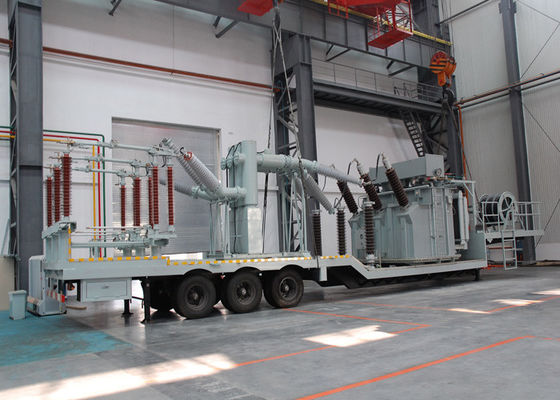 35kV و 10kV پیکربندی خروجی زیر ایستگاه ترانسفورماتور تلفن همراه تحرک بالا 50dB سطح سر و صدا
