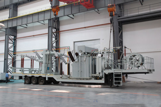 ایستگاه ترانسفورماتور چرخ دار با سطح سر و صدا 50dB 20 سال عمر