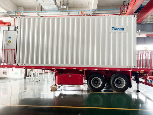 سرعت باد 40 متر در ثانیه زیر ایستگاه ترانسفورماتور تلفن همراه با جریان قطع کوتاه 40 KA و تحمل رطوبت تا 95 درصد